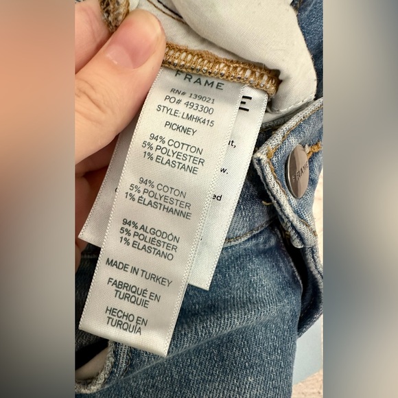 Frame L’homme Skinny men’s denim jeans NWT - Picture 5 of 7